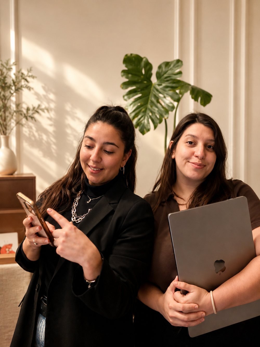 Nati y Vicky, fundadoras de Nattes